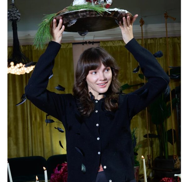 Lingua Franca Elton Cardigan - Picture 7 of 15